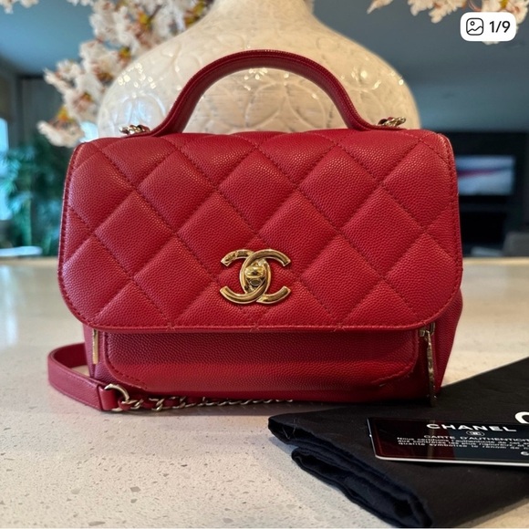 CHANEL Handbags - CHANEL Caviar Quilted Small Business Affinity Flap Bag